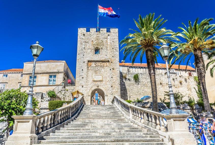 Old Town Watch&C Apartment Korcula Town Bagian luar foto